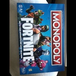 Fortnite Monopoly Board Game Brand New